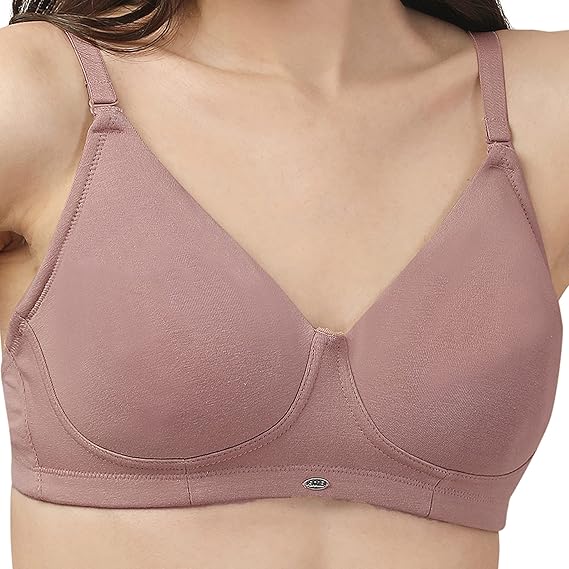 SOIE Everyday Cotton T-Shirt Bra – Non-Padded, Non-Wired, Full Coverage